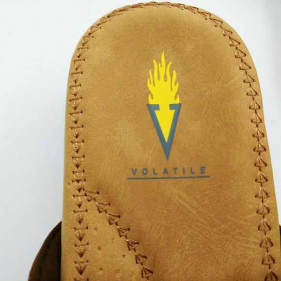 Volatile Womans Ory Flip Flop Bronze NEW - Picture 8 of 9